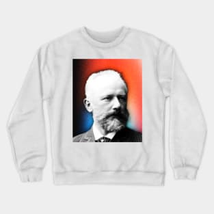 Pyotr Ilyich Tchaikovsky Portrait | Pyotr Ilyich Tchaikovsky Artwork 2 Crewneck Sweatshirt